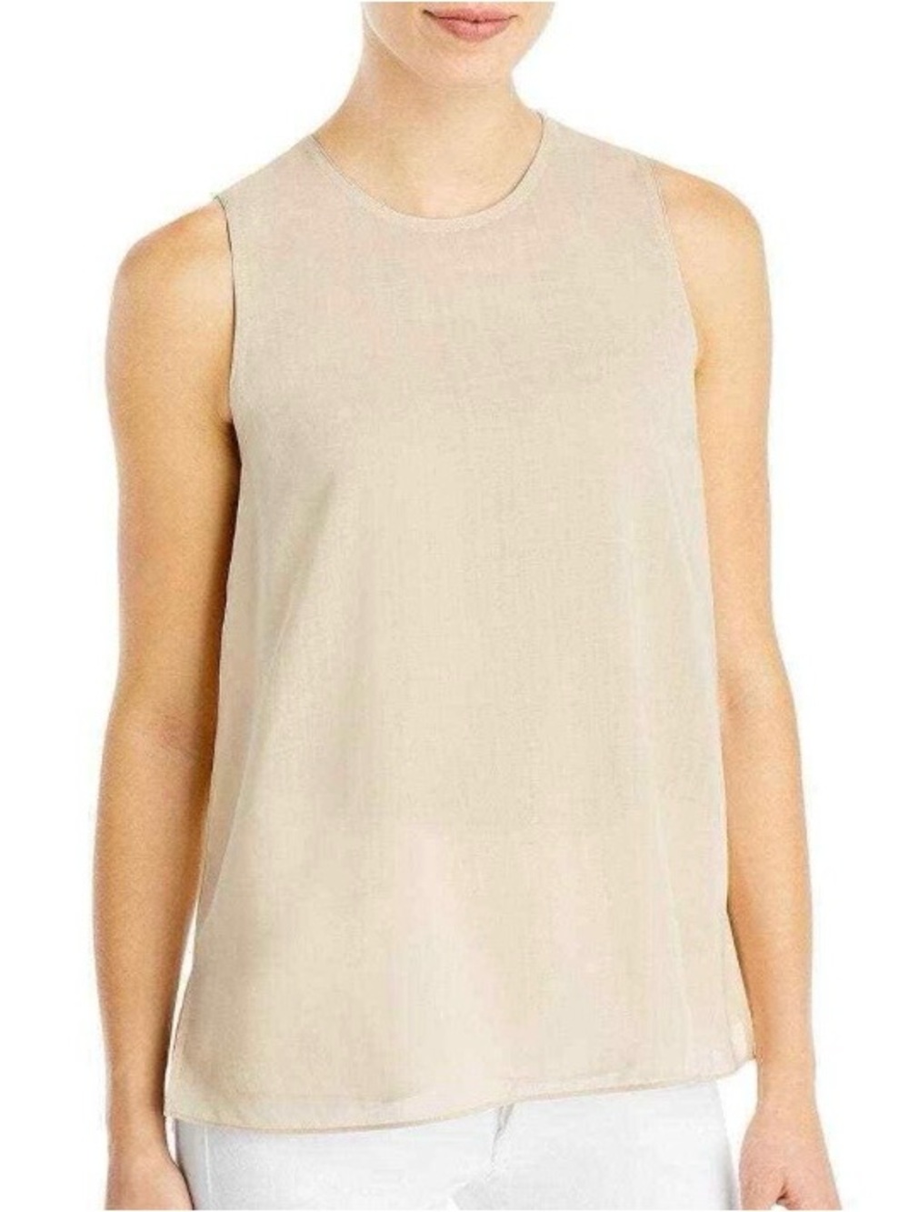 Lafayette 148 New York beige tank top